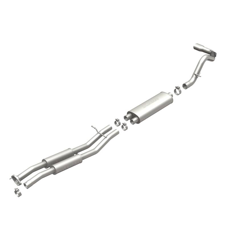 MagnaFlow  - MagnaFlow Street Series Stainless Cat-Back System - 15838