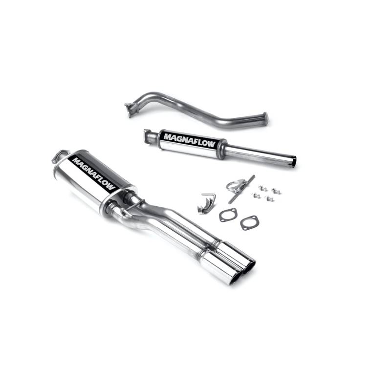 MagnaFlow  - MagnaFlow Touring Series Stainless Cat-Back System - 15668