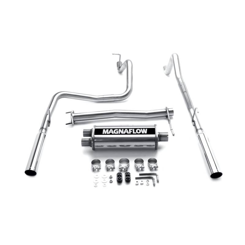 MagnaFlow  - MagnaFlow Street Series Stainless Cat-Back System - 15847