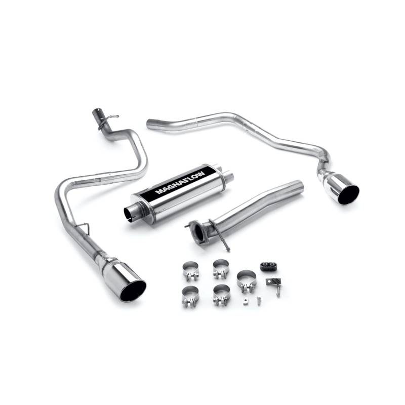 MagnaFlow  - MagnaFlow Street Series Stainless Cat-Back System - 15843