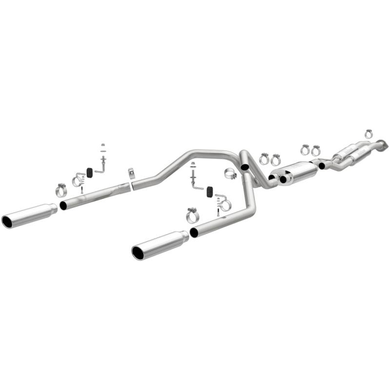 MagnaFlow  - MagnaFlow Street Series Stainless Cat-Back System - 15840