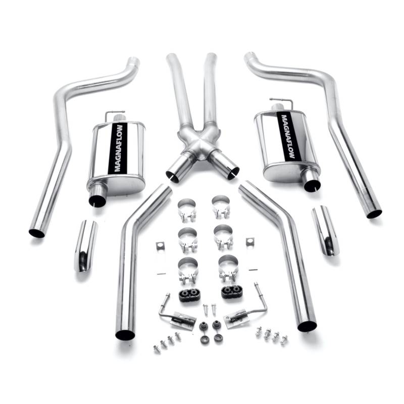 MagnaFlow  - MagnaFlow Street Series Stainless Crossmember-Back System - 15851