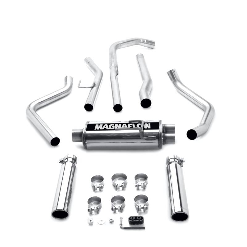 MagnaFlow  - MagnaFlow Street Series Stainless Cat-Back System - 15849