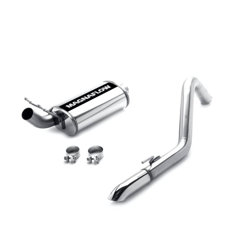 MagnaFlow  - MagnaFlow Street Series Stainless Cat-Back System - 15853