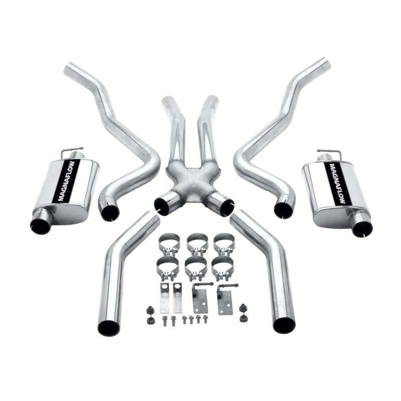 MagnaFlow  - MagnaFlow Street Series Stainless Crossmember-Back System - 15852