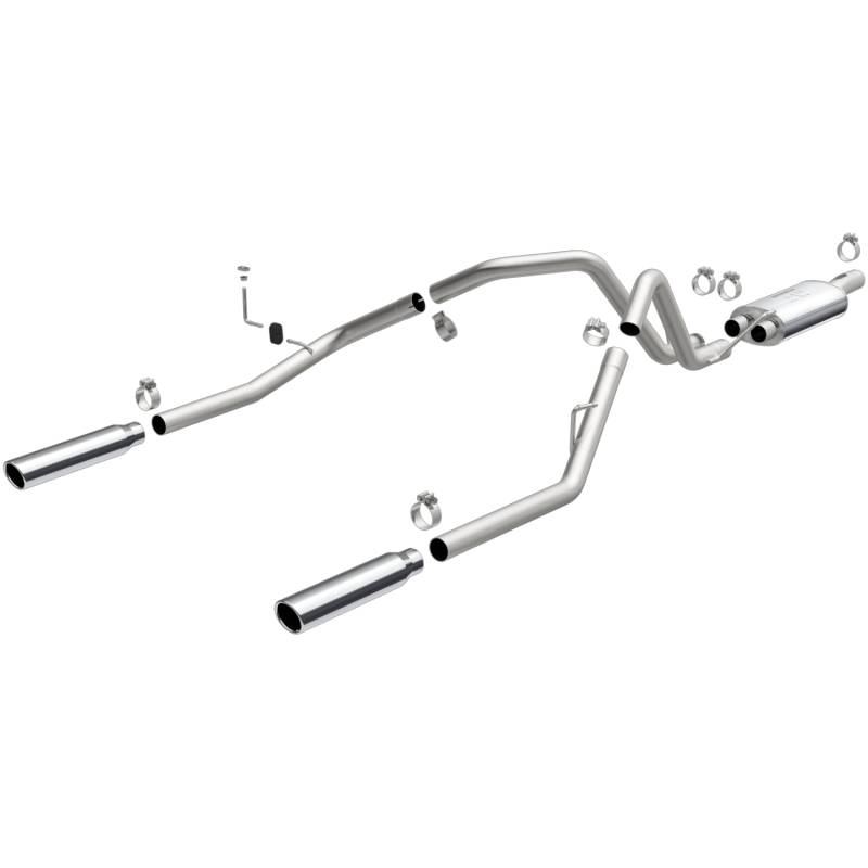 MagnaFlow  - MagnaFlow Street Series Stainless Cat-Back System - 15863