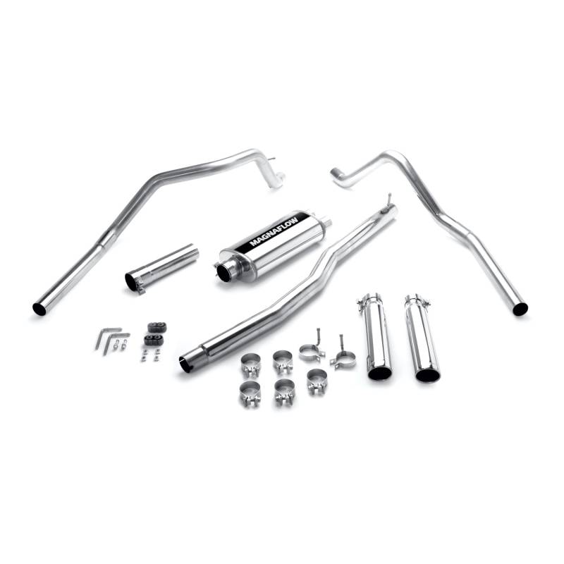 MagnaFlow  - MagnaFlow Street Series Stainless Cat-Back System - 15877