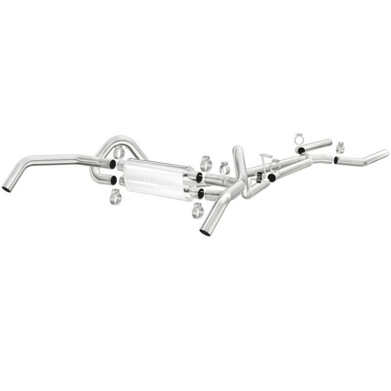 MagnaFlow  - MagnaFlow Street Series Stainless Crossmember-Back System - 15895