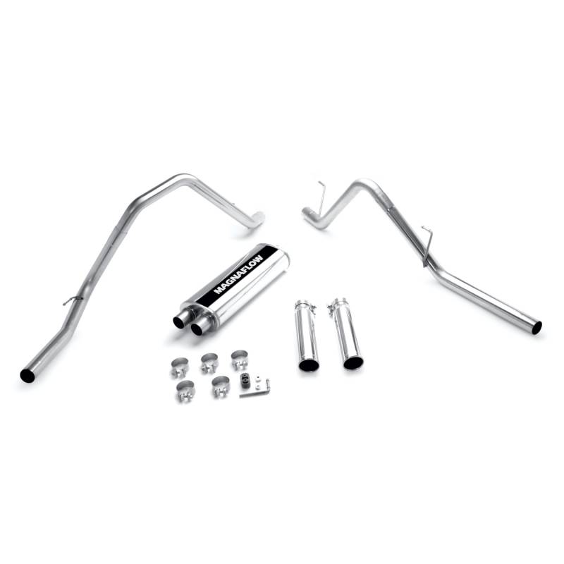 MagnaFlow  - MagnaFlow Street Series Stainless Cat-Back System - 15891