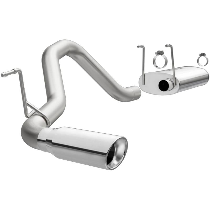 MagnaFlow  - MagnaFlow Street Series Stainless Cat-Back System - 16386