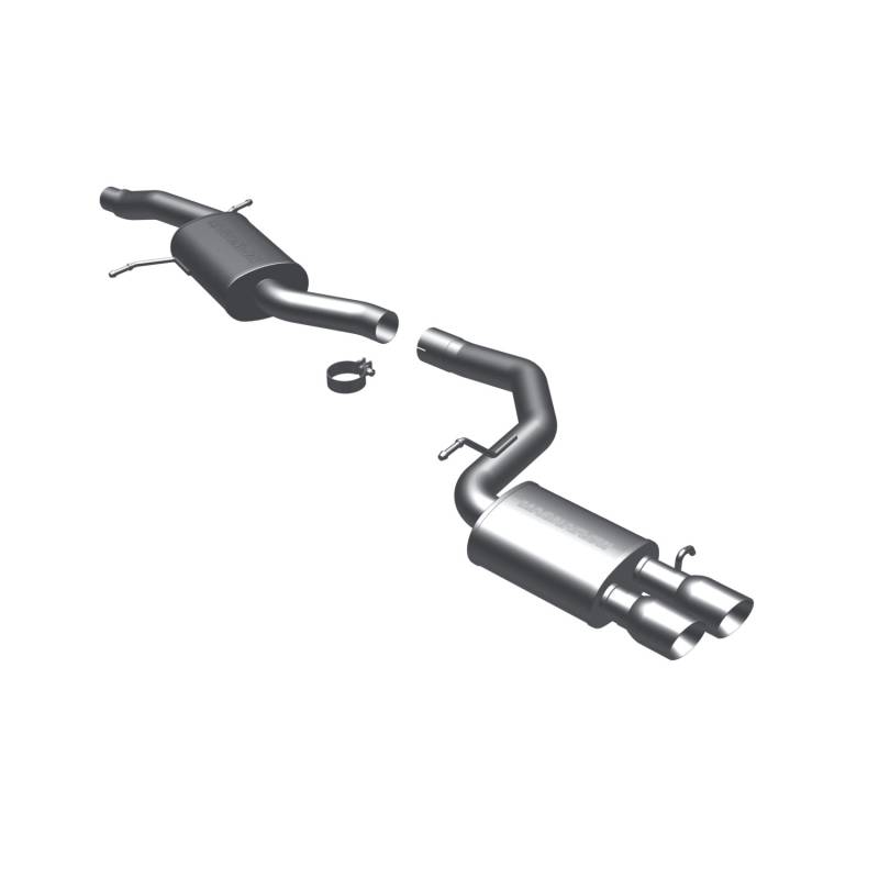 MagnaFlow  - MagnaFlow Touring Series Stainless Cat-Back System - 16476