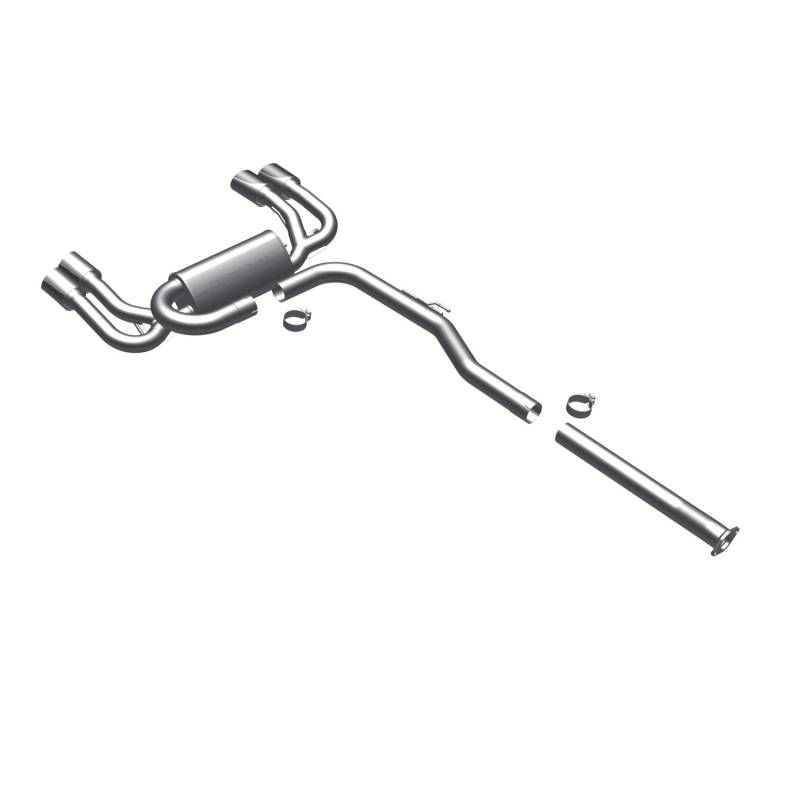 MagnaFlow  - MagnaFlow Street Series Stainless Cat-Back System - 16478