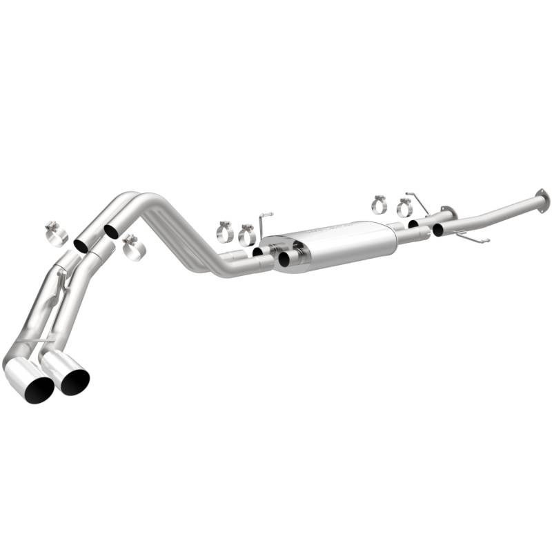 MagnaFlow  - MagnaFlow Street Series Stainless Cat-Back System - 16486