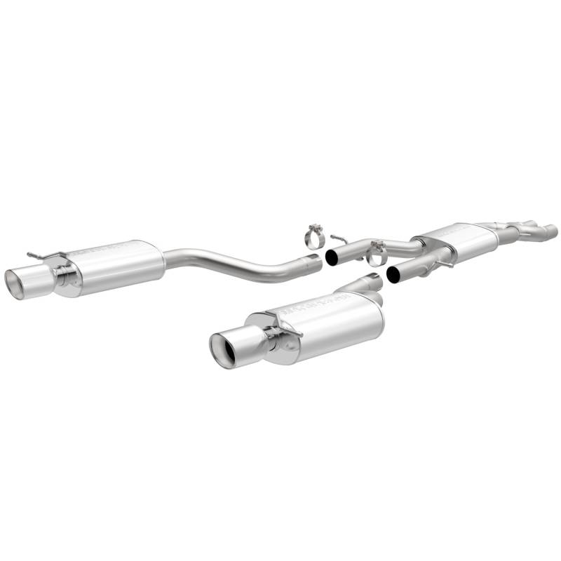 MagnaFlow  - MagnaFlow Touring Series Stainless Cat-Back System - 16492