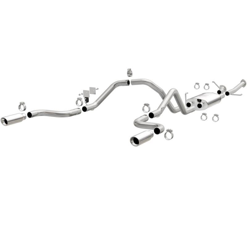 MagnaFlow  - MagnaFlow Street Series Stainless Cat-Back System - 16487