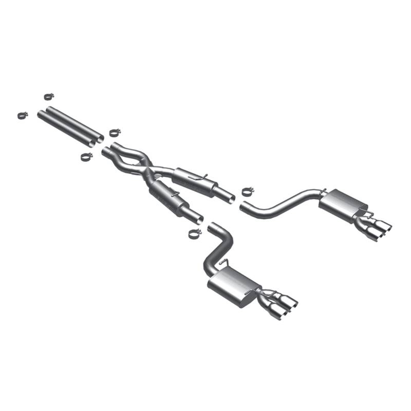 MagnaFlow  - MagnaFlow Street Series Stainless Cat-Back System - 16509