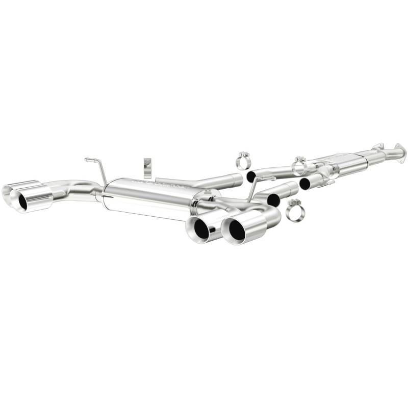 MagnaFlow  - MagnaFlow Street Series Stainless Cat-Back System - 16507