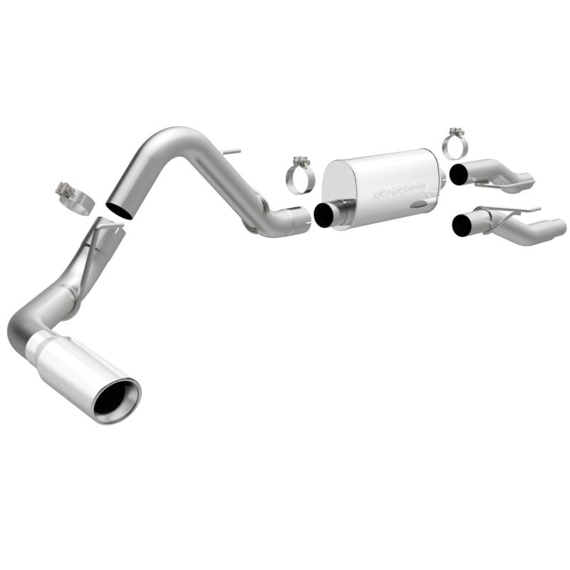 MagnaFlow  - MagnaFlow Street Series Stainless Cat-Back System - 16518