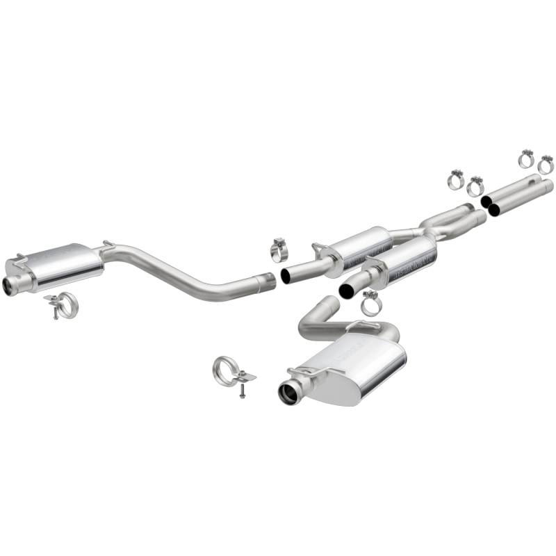 MagnaFlow  - MagnaFlow Street Series Stainless Cat-Back System - 16514