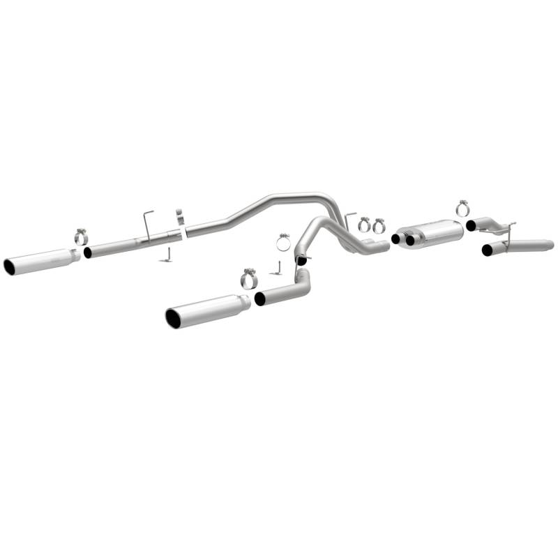 MagnaFlow  - MagnaFlow Street Series Stainless Cat-Back System - 16520