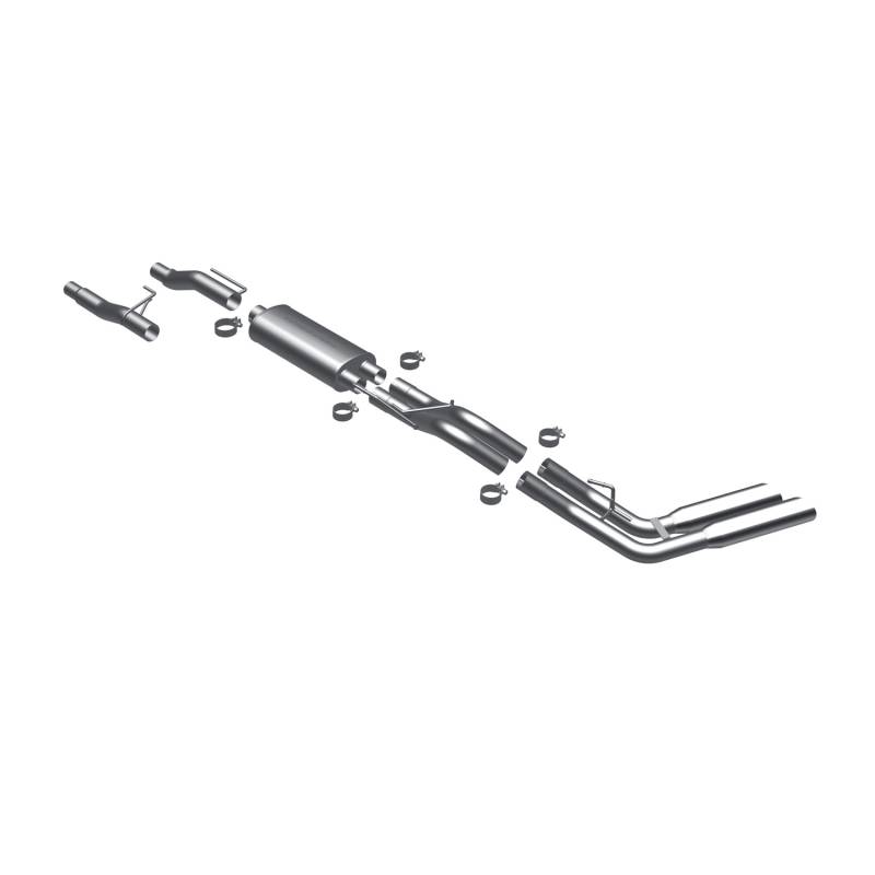 MagnaFlow  - MagnaFlow Street Series Stainless Cat-Back System - 16523