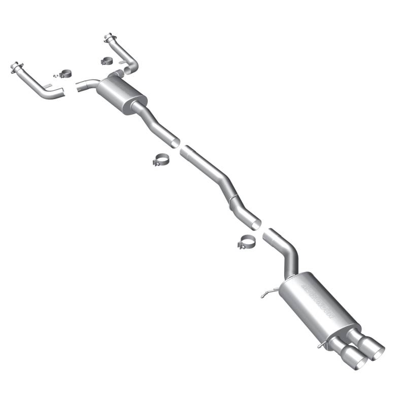 MagnaFlow  - MagnaFlow Touring Series Stainless Cat-Back System - 16559