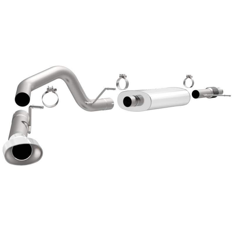 MagnaFlow  - MagnaFlow Street Series Stainless Cat-Back System - 16564