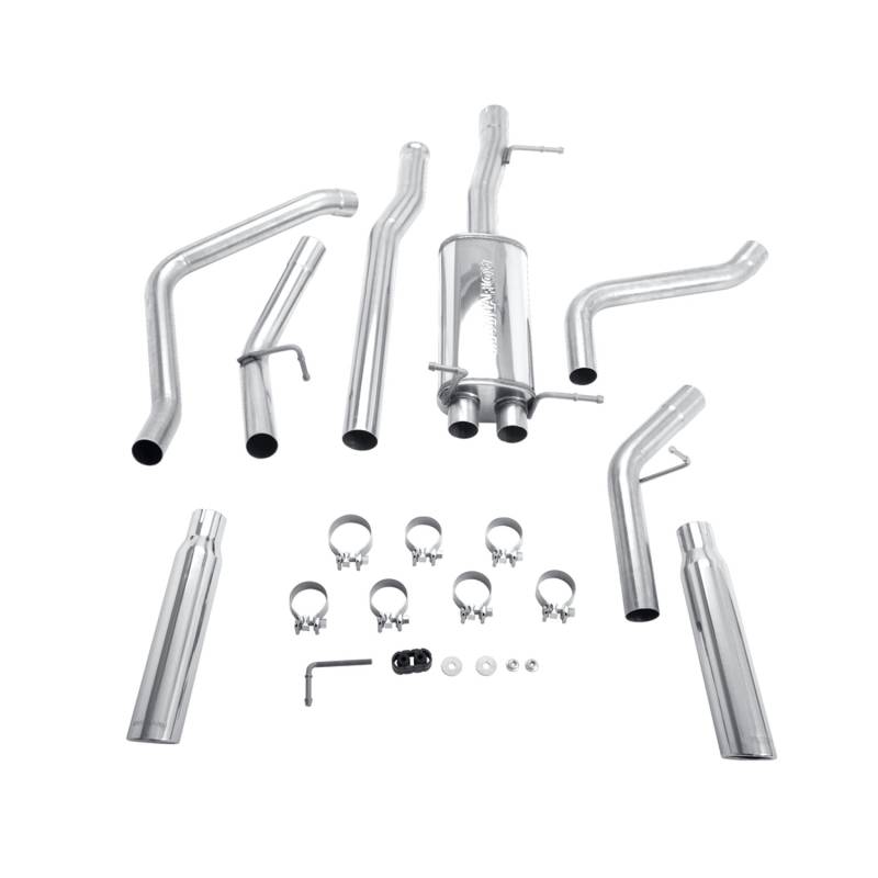 MagnaFlow  - MagnaFlow Street Series Stainless Cat-Back System - 16568