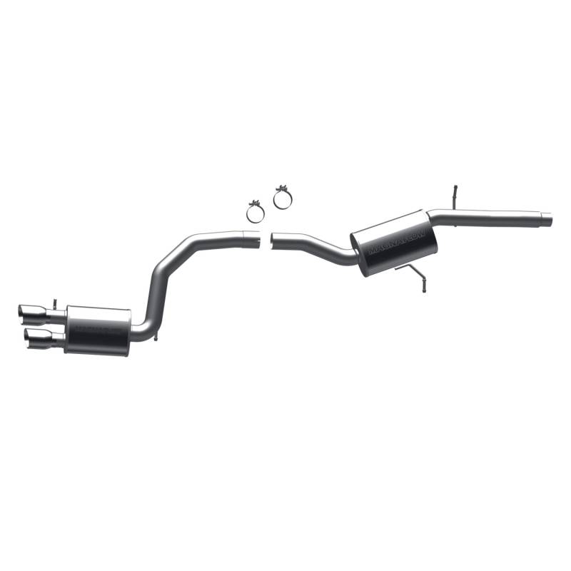 MagnaFlow  - MagnaFlow Touring Series Stainless Cat-Back System - 16587