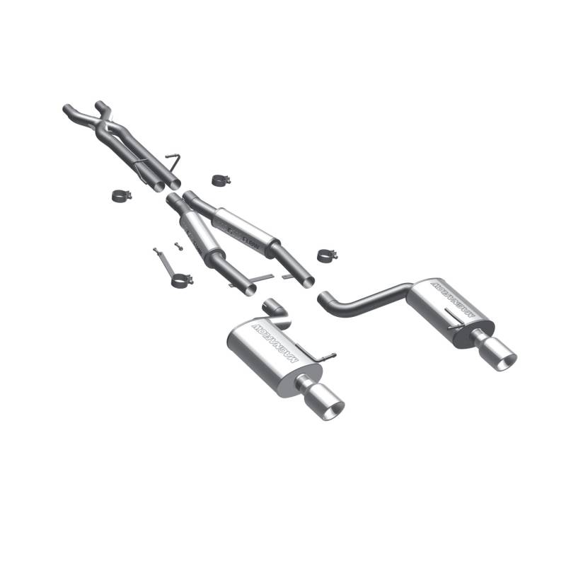 MagnaFlow  - MagnaFlow Sport Series Stainless Cat-Back System - 16586
