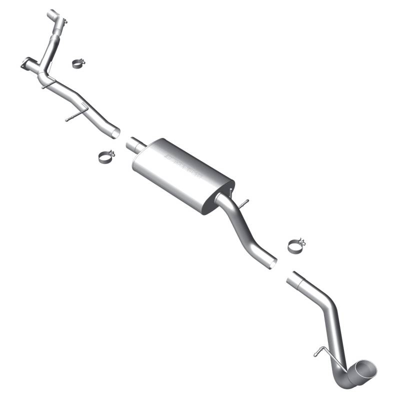 MagnaFlow  - MagnaFlow Street Series Stainless Cat-Back System - 16592