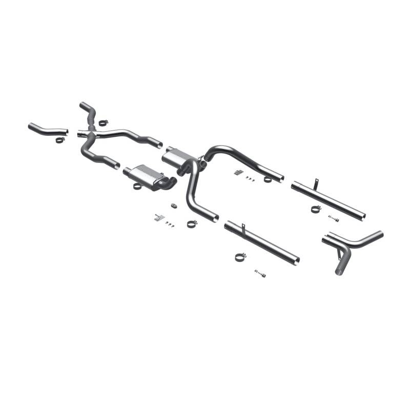 MagnaFlow  - MagnaFlow Street Series Stainless Crossmember-Back System - 16596