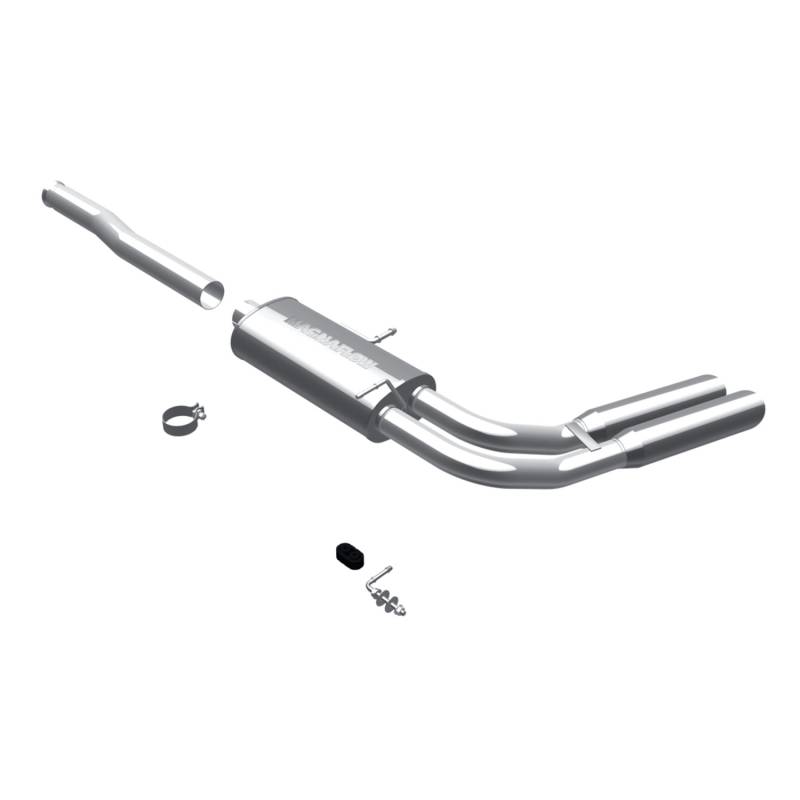 MagnaFlow  - MagnaFlow Street Series Stainless Cat-Back System - 16569