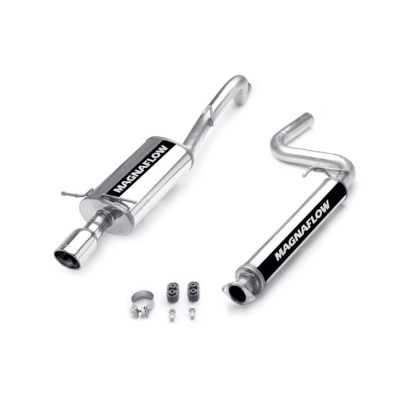 MagnaFlow  - MagnaFlow Street Series Stainless Cat-Back System - 16619