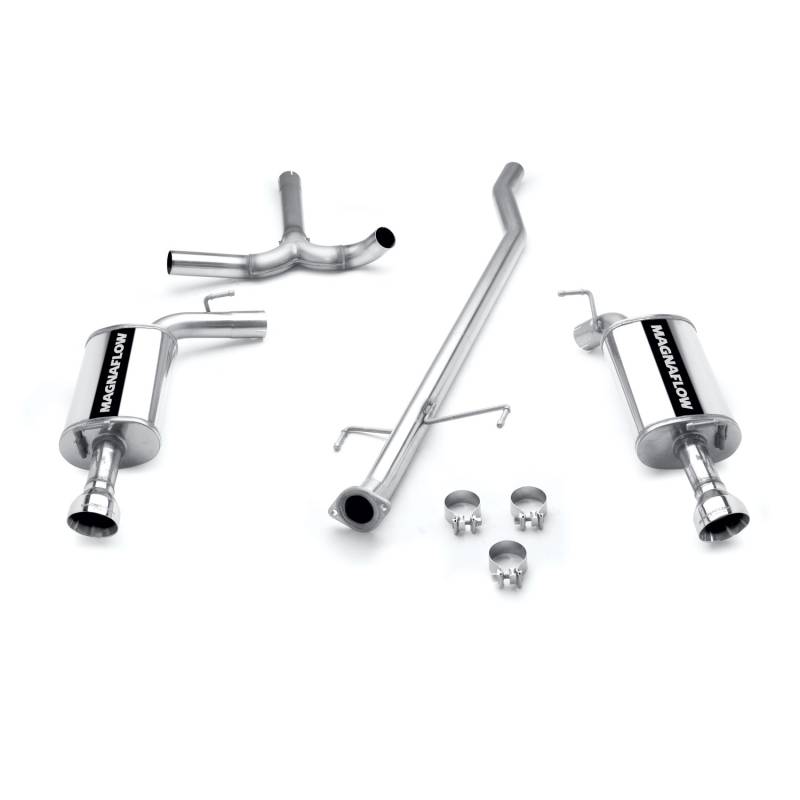 MagnaFlow  - MagnaFlow Street Series Stainless Cat-Back System - 16609
