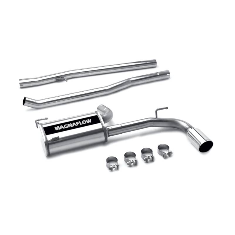MagnaFlow  - MagnaFlow Street Series Stainless Cat-Back System - 16634
