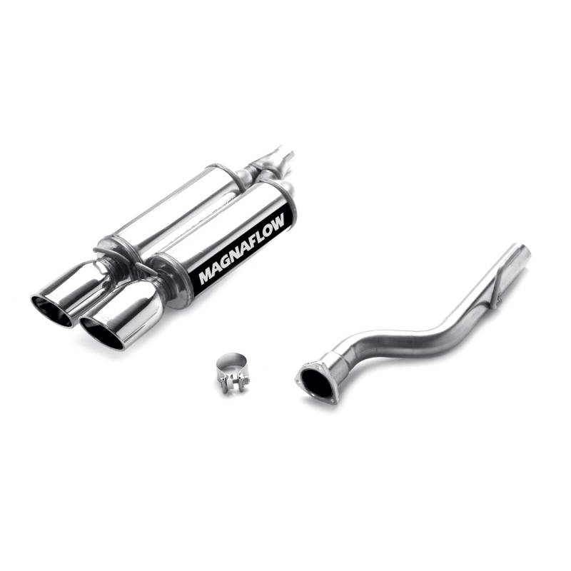 MagnaFlow  - MagnaFlow Street Series Stainless Cat-Back System - 16633