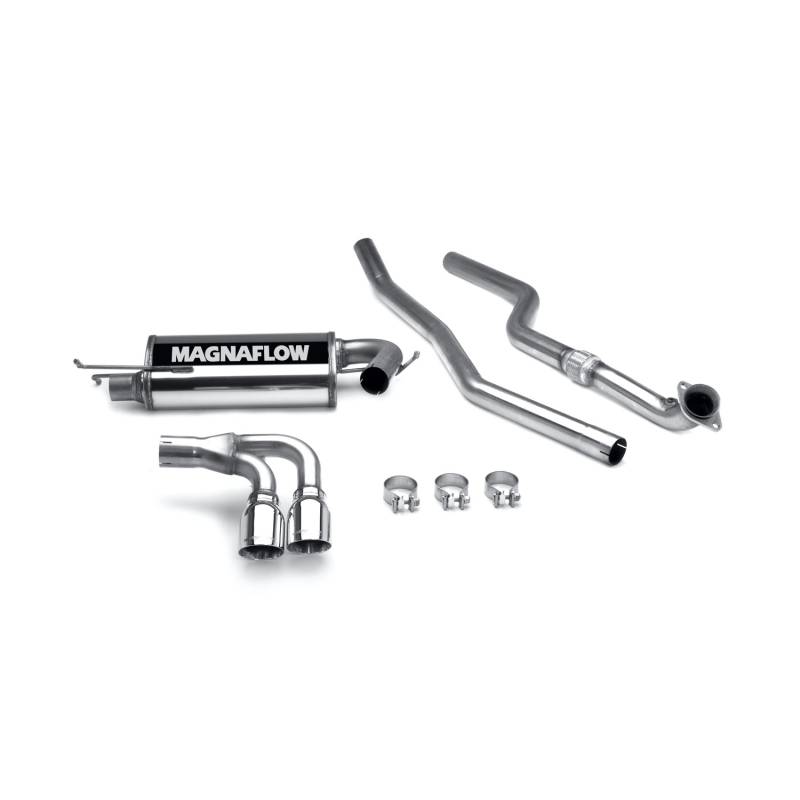 MagnaFlow  - MagnaFlow Street Series Stainless Cat-Back System - 16647