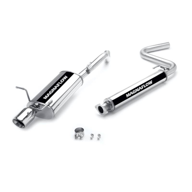 MagnaFlow  - MagnaFlow Street Series Stainless Cat-Back System - 16655