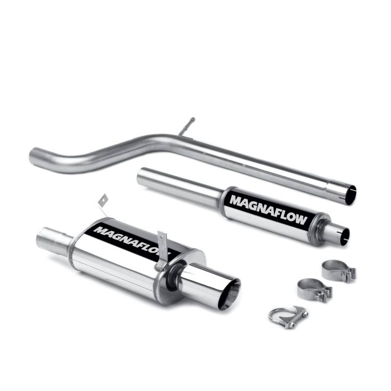 MagnaFlow  - MagnaFlow Street Series Stainless Cat-Back System - 16667