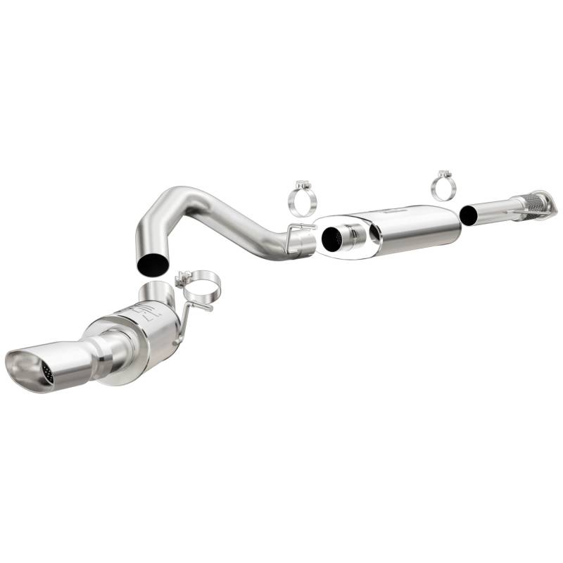 MagnaFlow  - MagnaFlow Street Series Stainless Cat-Back System - 16671