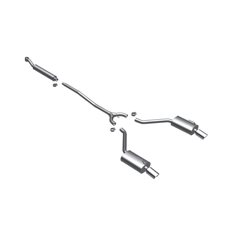 MagnaFlow  - MagnaFlow Street Series Stainless Cat-Back System - 16682