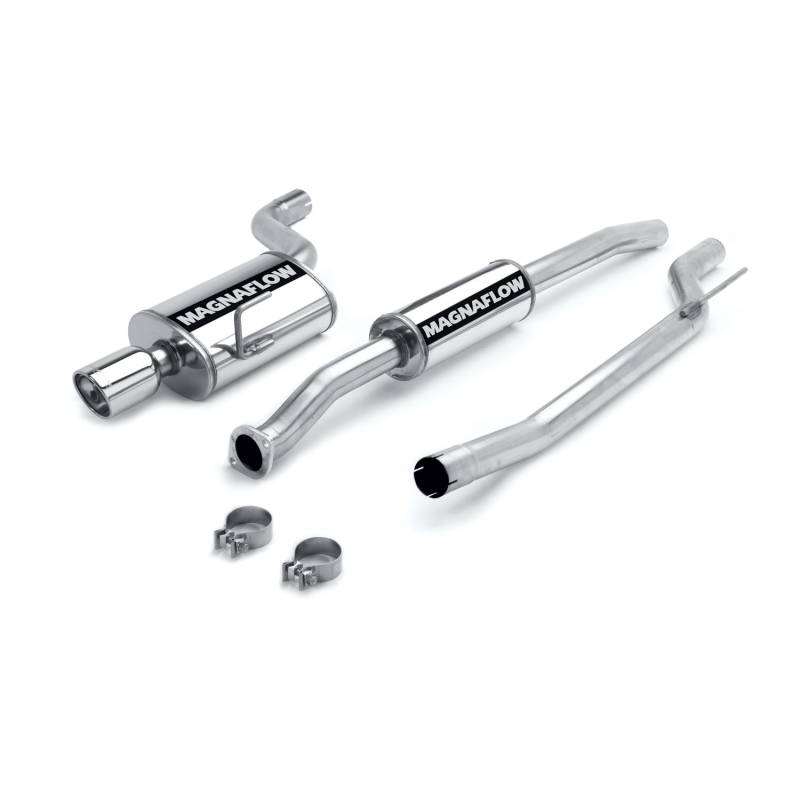 MagnaFlow  - MagnaFlow Street Series Stainless Cat-Back System - 16683