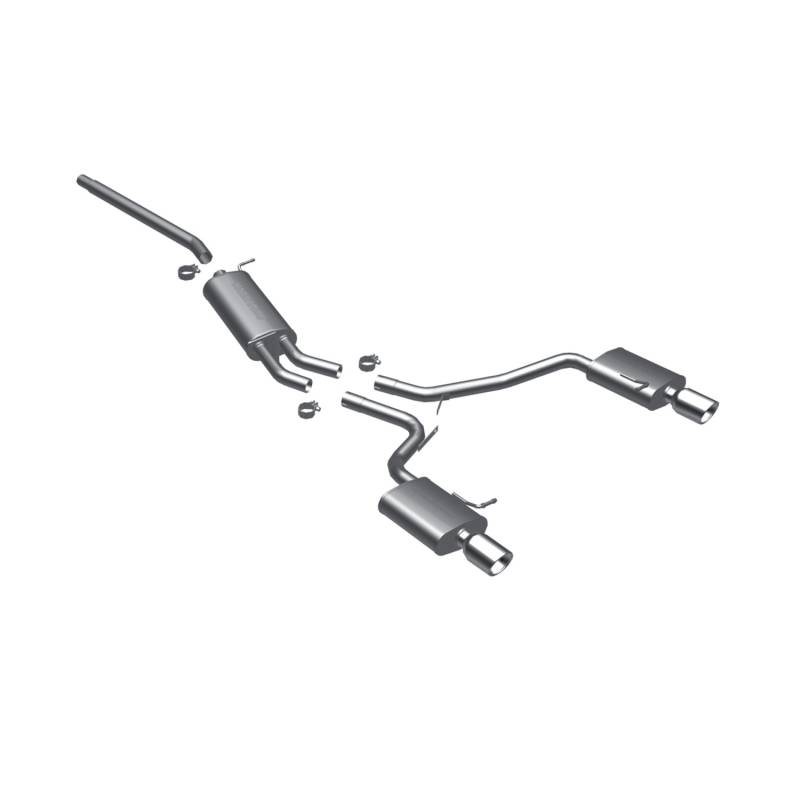 MagnaFlow  - MagnaFlow Touring Series Stainless Cat-Back System - 16680