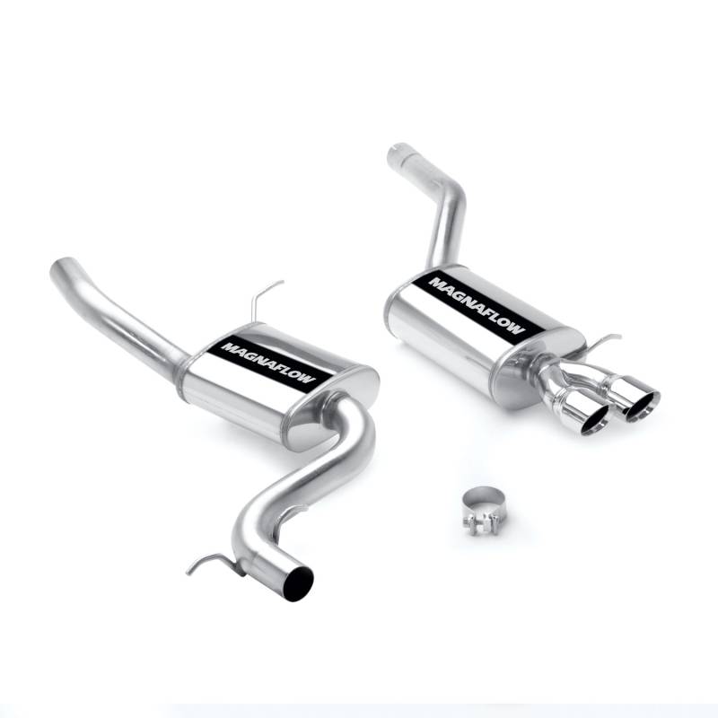 MagnaFlow  - MagnaFlow Touring Series Stainless Cat-Back System - 16693