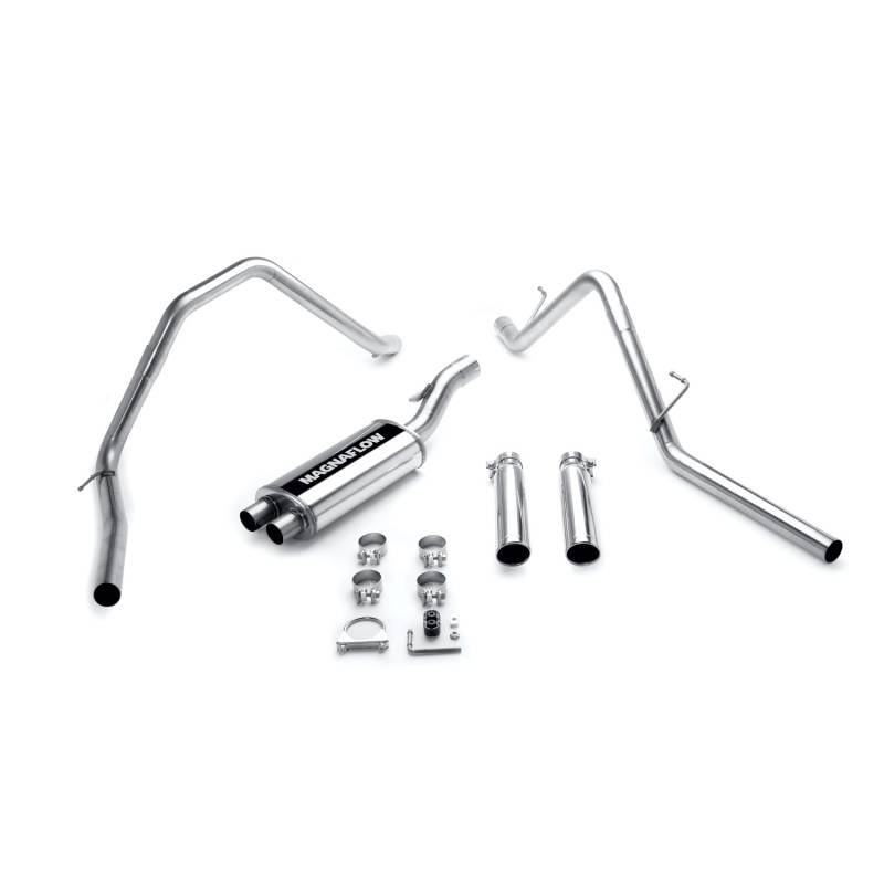 MagnaFlow  - MagnaFlow Street Series Stainless Cat-Back System - 16697