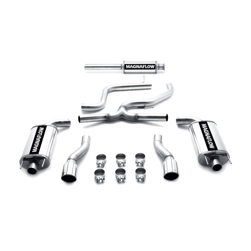 MagnaFlow  - MagnaFlow Street Series Stainless Cat-Back System - 16707