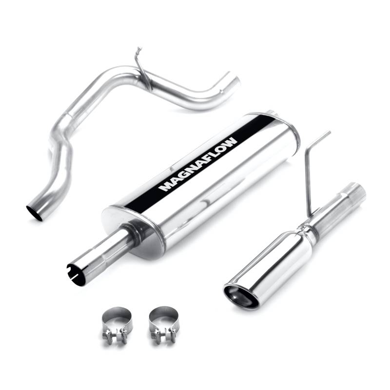 MagnaFlow  - MagnaFlow Street Series Stainless Cat-Back System - 16702
