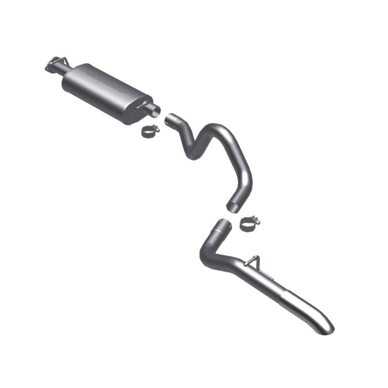MagnaFlow  - MagnaFlow Street Series Stainless Cat-Back System - 16713