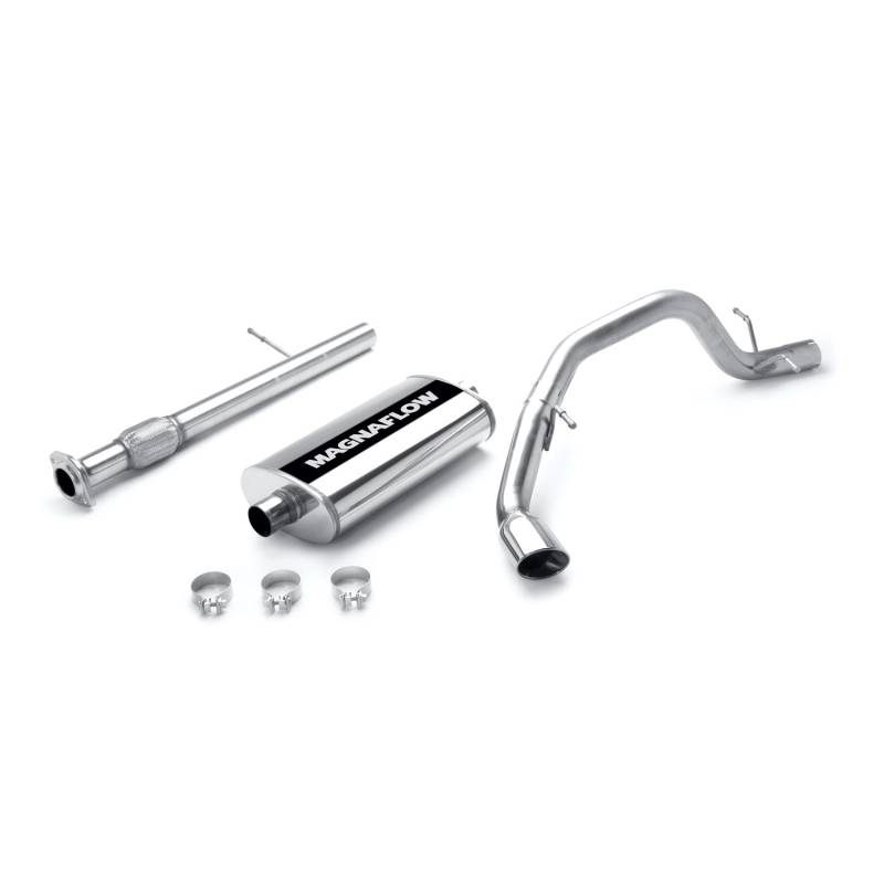 MagnaFlow  - MagnaFlow Street Series Stainless Cat-Back System - 16722